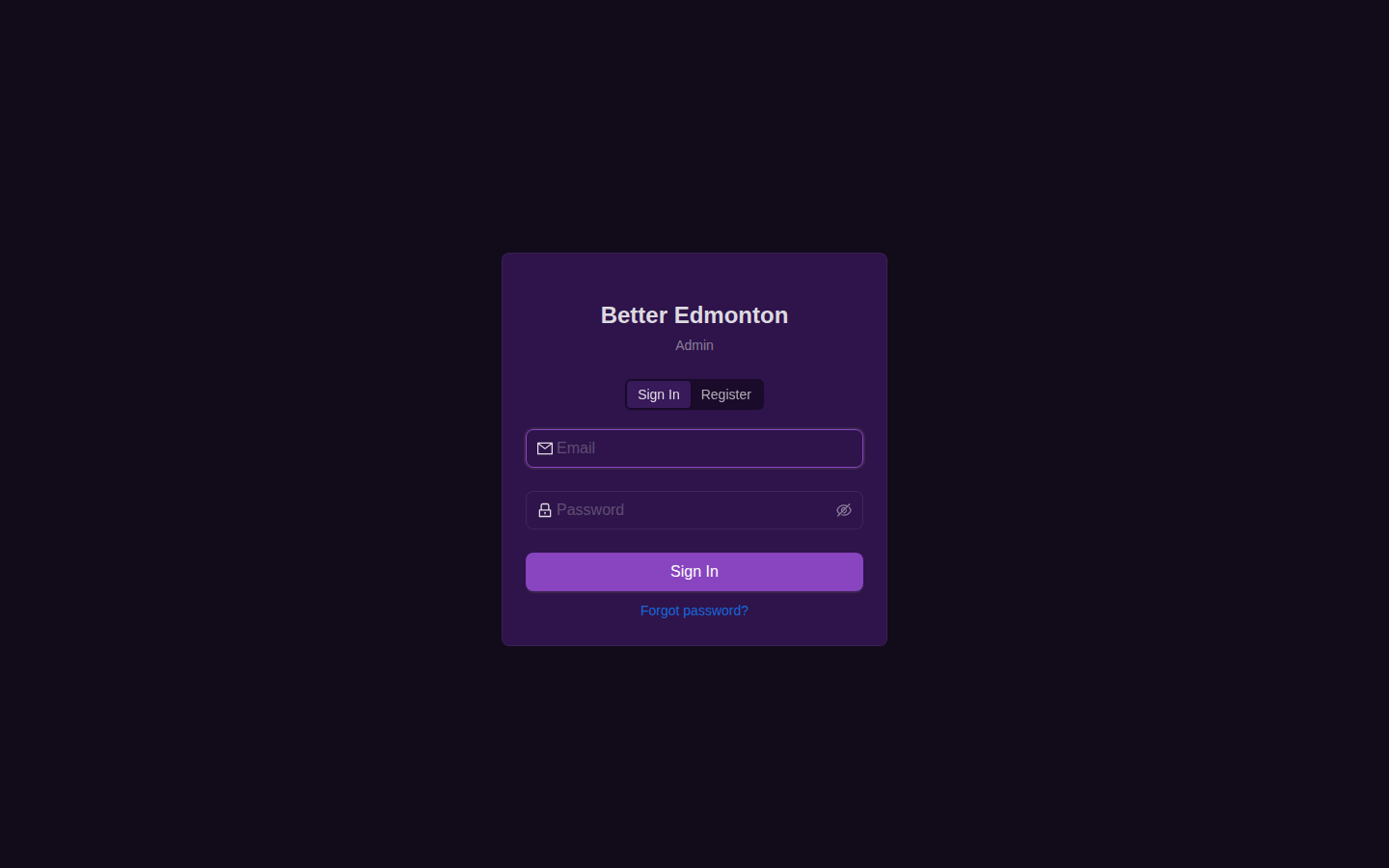 Login Page