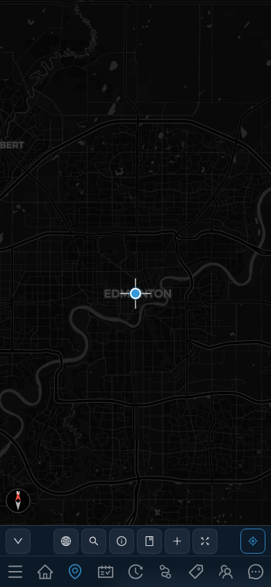 Volunteer canvass map on mobile